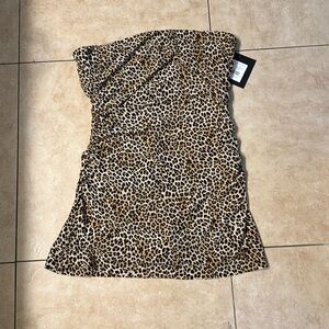 NORMA KAMALI PICKLEBALL DRESS WITH BUILT IN SHORTS
